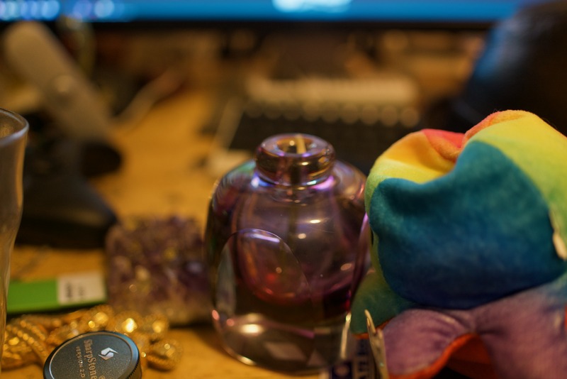 Eclectic Desk Arrangement