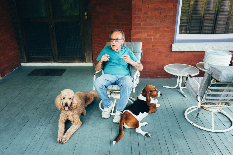 Conversation on the Porch