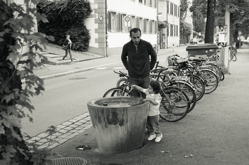 A Moment at the Fountain
