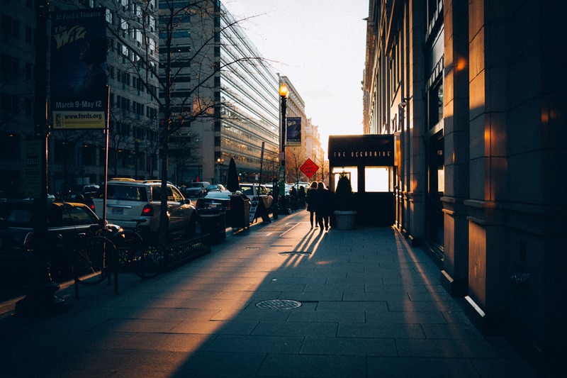 Evening Stroll in the City