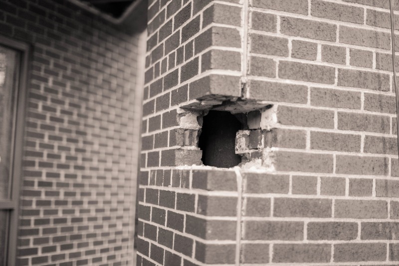 Fragmented Brick Erosion