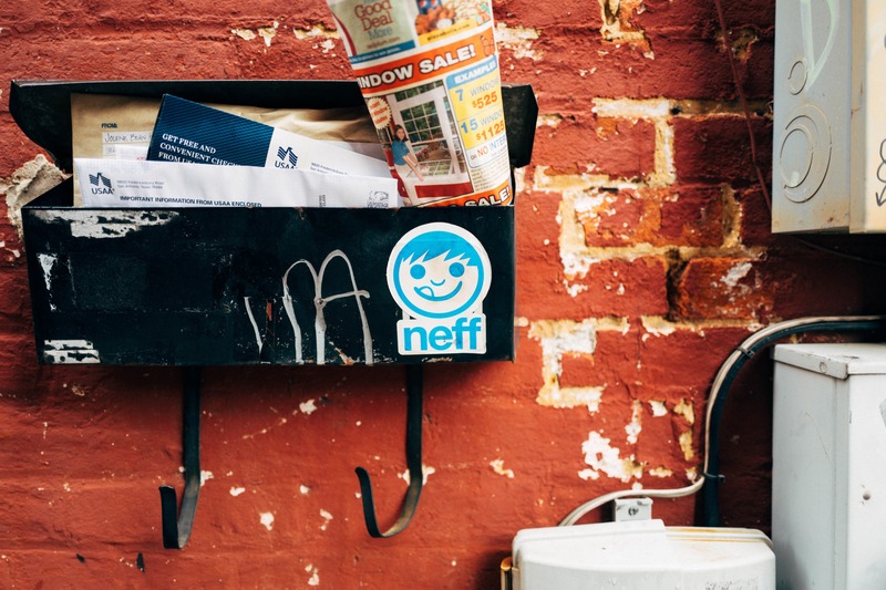 Urban Mailbox Still Life