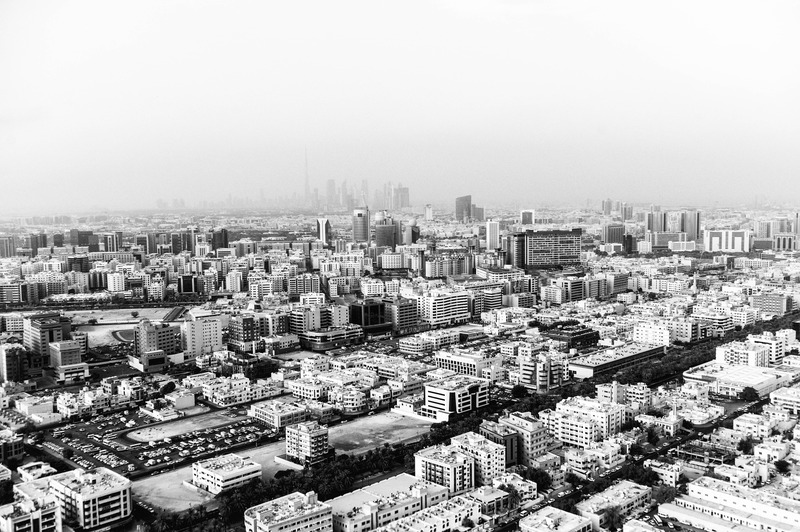 Cityscape in Monochrome