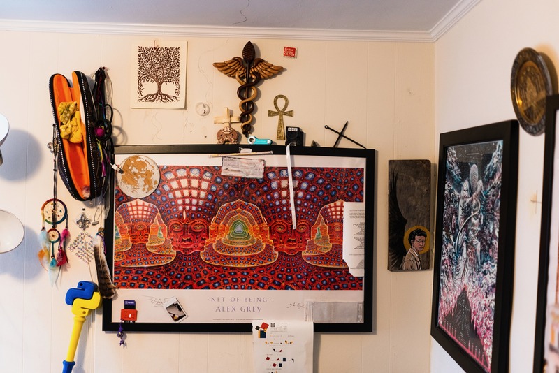 Eclectic Wall of Inspiration