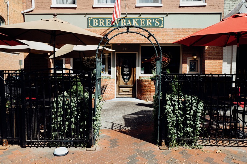 Charming Café Entrance