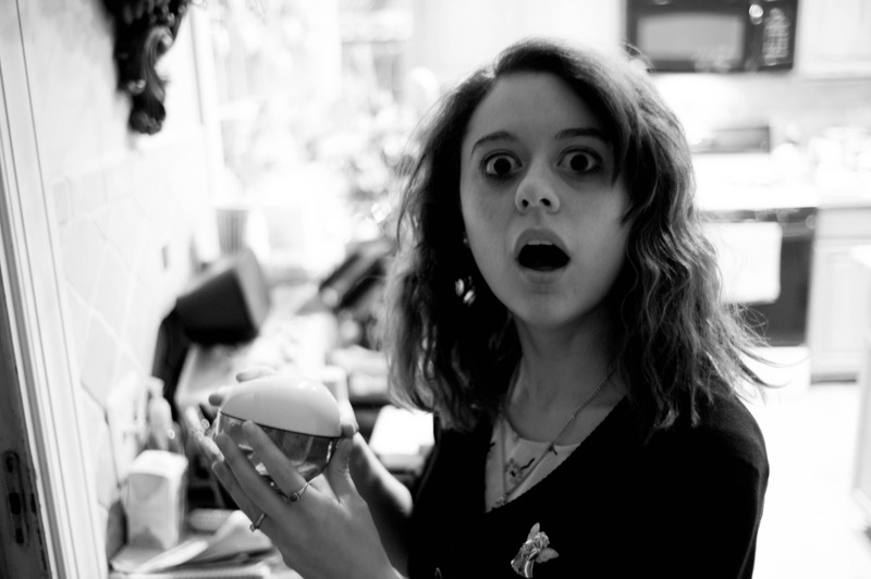 Surprise in Black and White