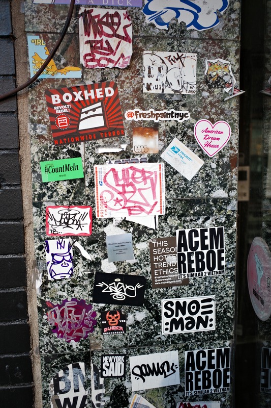 Urban Sticker Collage