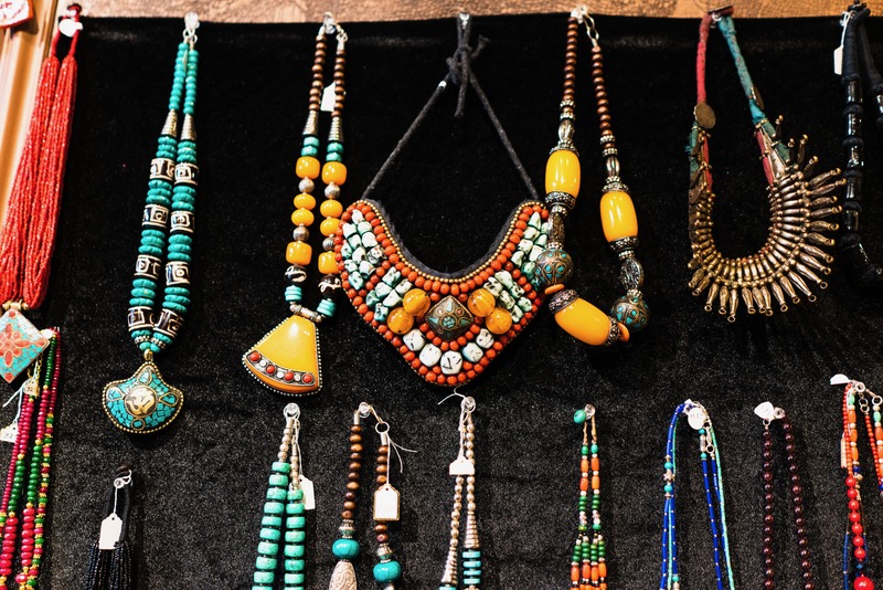 Colorful Array of Necklaces