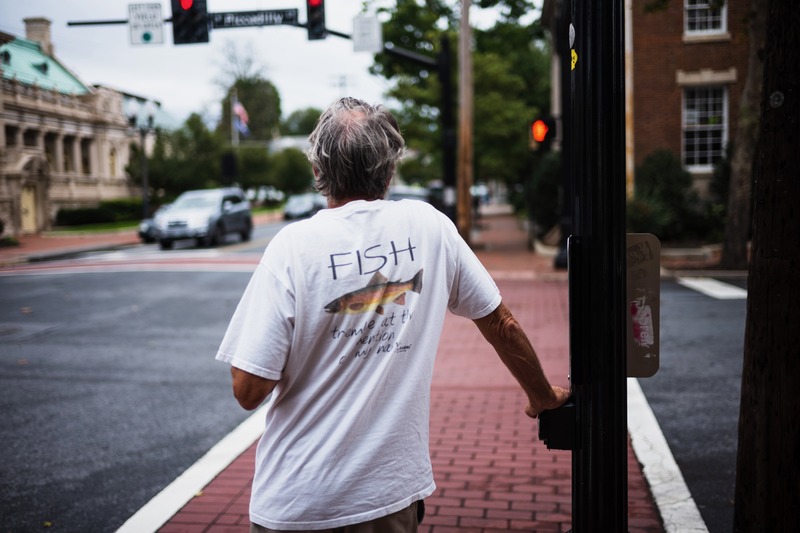 Silent Reflection on the Streets