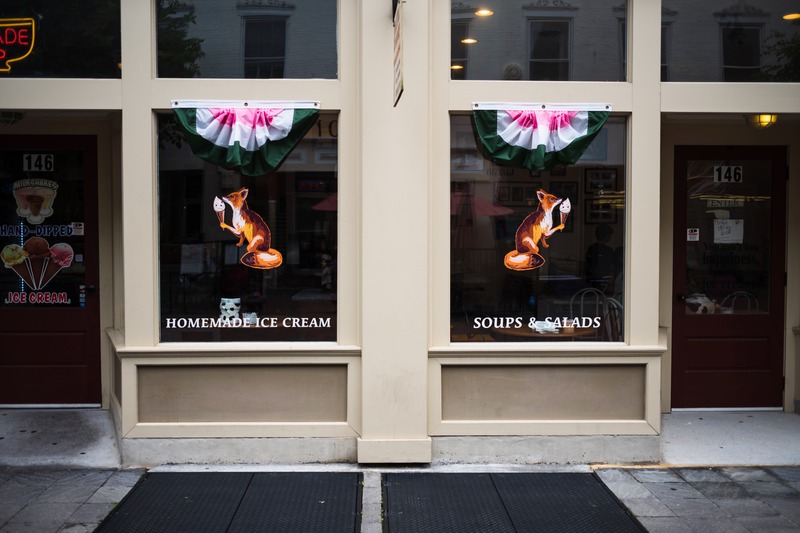 Charming Ice Cream Facade