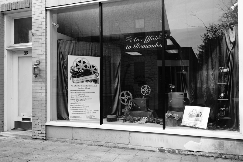 Nostalgic Window Display