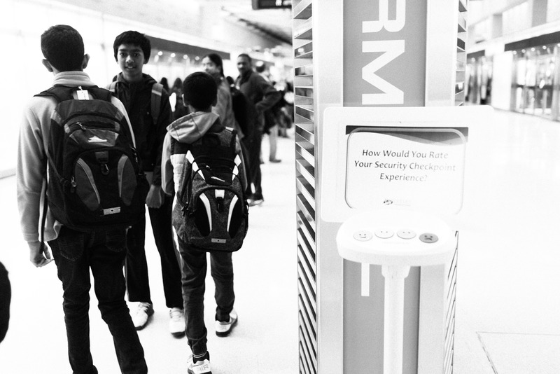 Casual Encounter at the Checkpoint