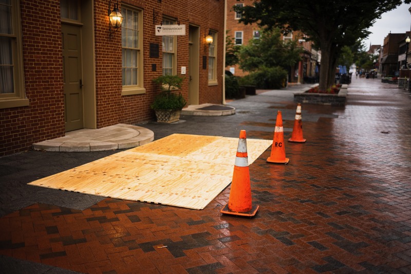 Urban Stillness After Rain