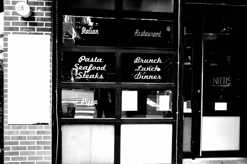 Black and White Dining Delights