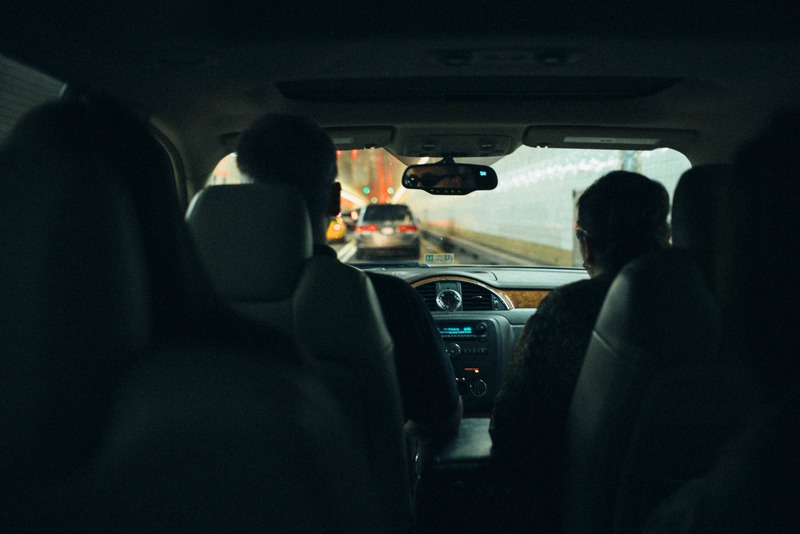 Night Drive Reflections