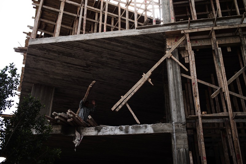 Suspended in Construction