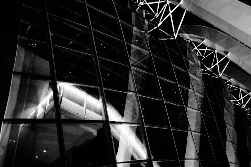 Reflective Architectural Contrast