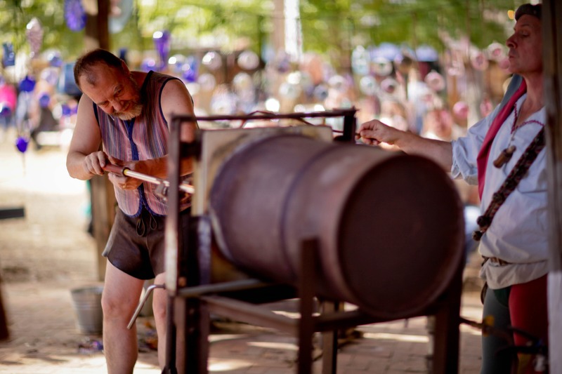 Crafting Glass in the Sunlight