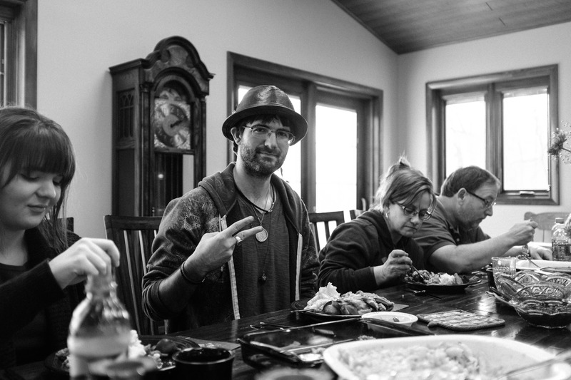 Casual Gathering at the Table