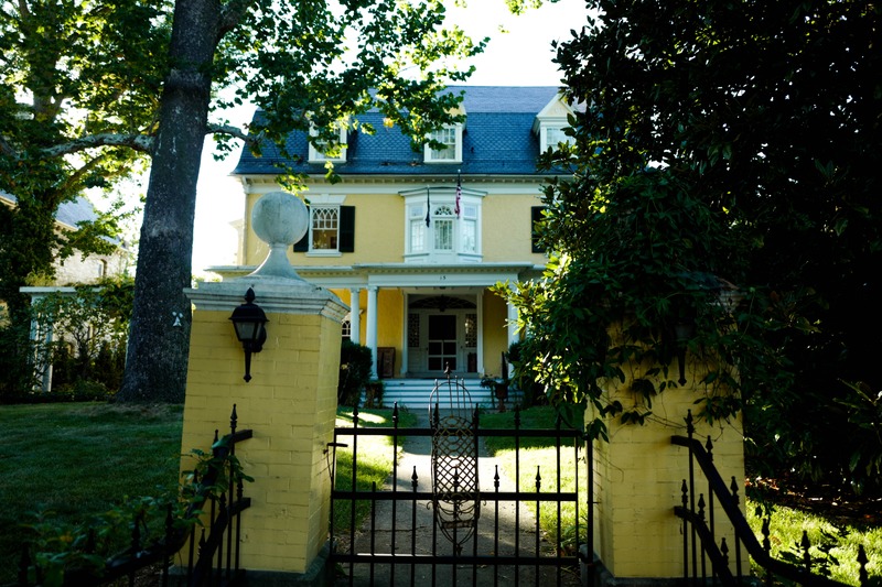 Charming Yellow Facade