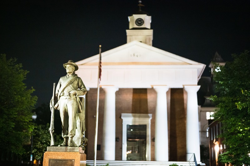 Silent Sentinel at Night