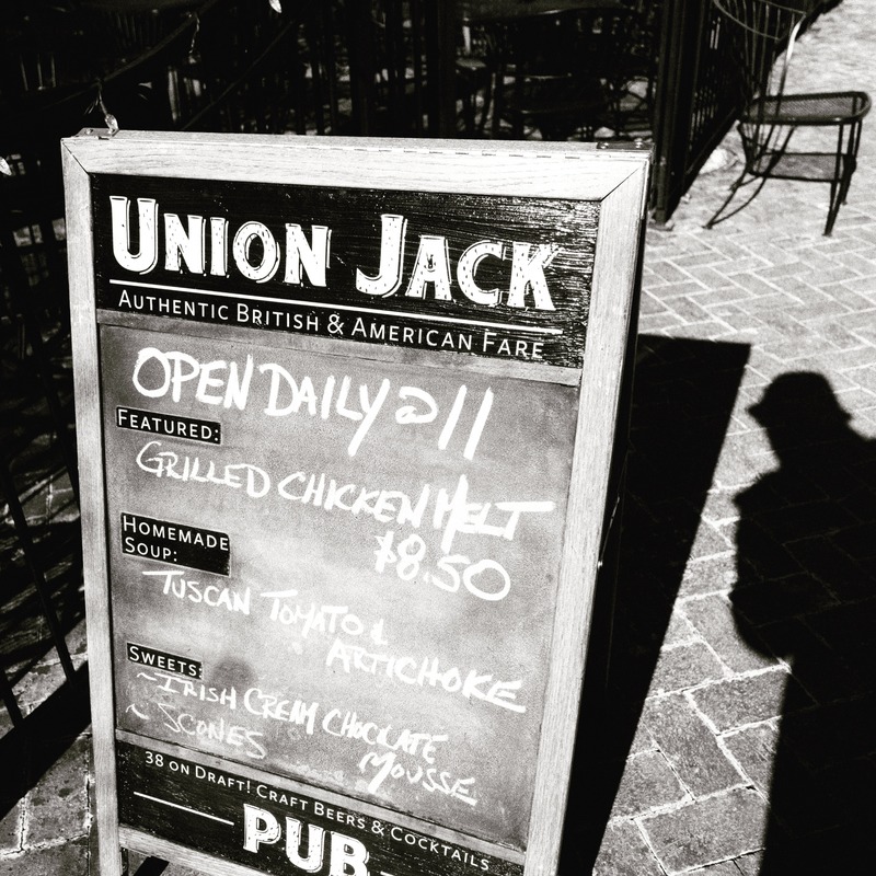 Bistro Blackboard Announcement