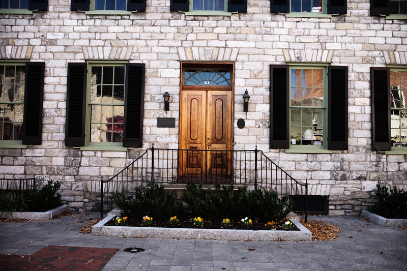Charming Stone Entrance