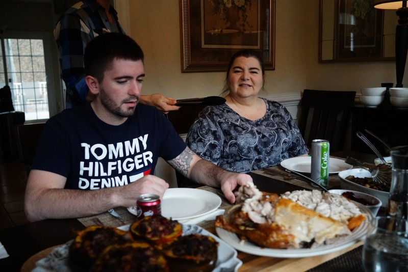 Family Gathering Over Dinner