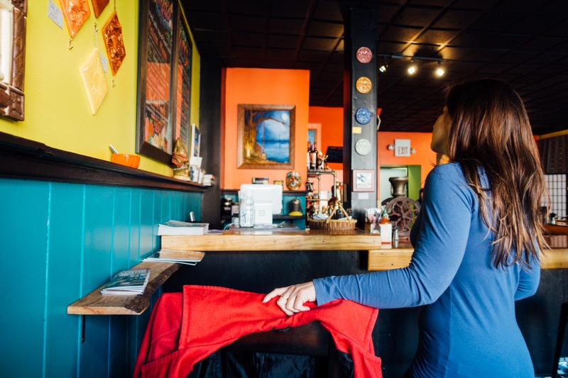 A Moment in Colorful Reflection