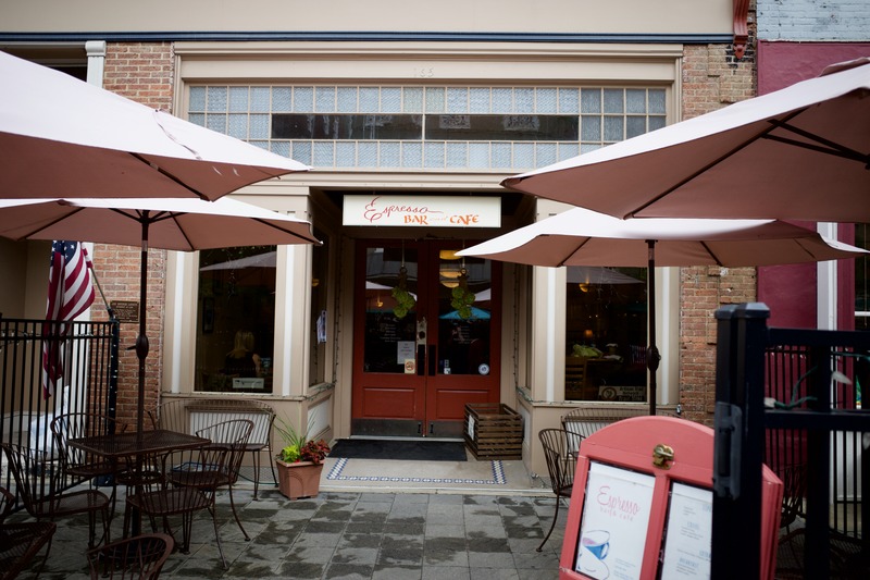 Charming Café Entrance