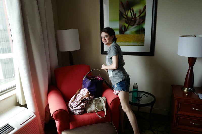 Casual Moments in a Hotel