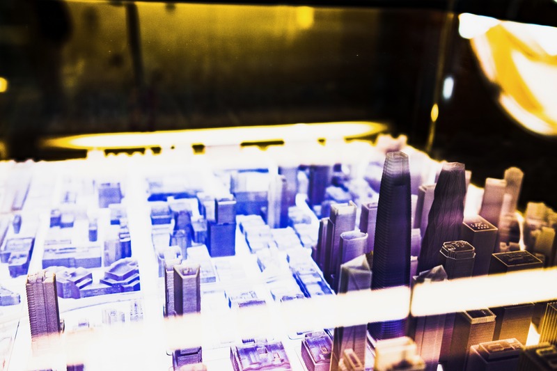 Cityscape in Glass