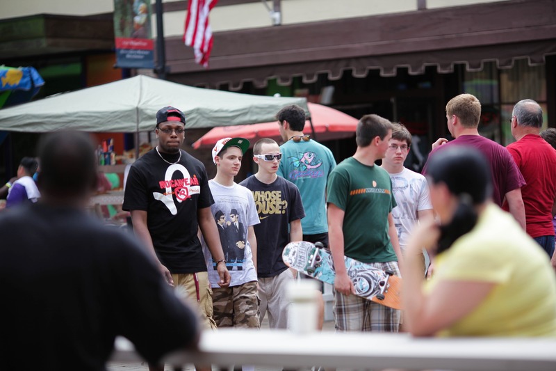 Youthful Energy in the Streets