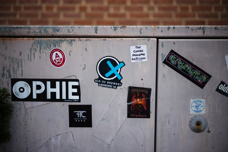 Urban Collage of Stickers