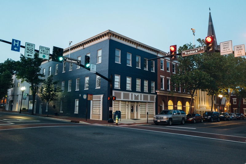 Twilight Urban Corner