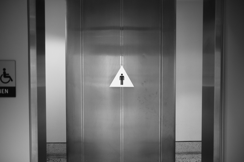 Minimalist Signage Reflection