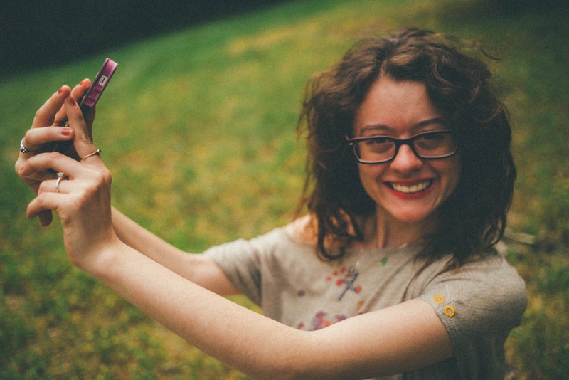 Joyful Selfie Moment