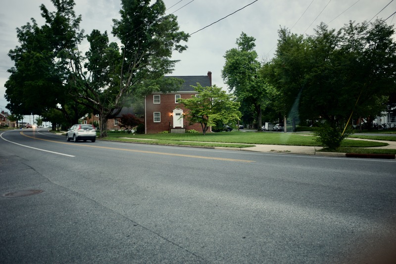 Quiet Suburban Scene
