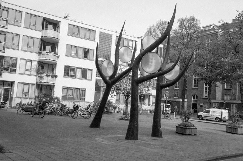 Urban Sculpture in Monochrome