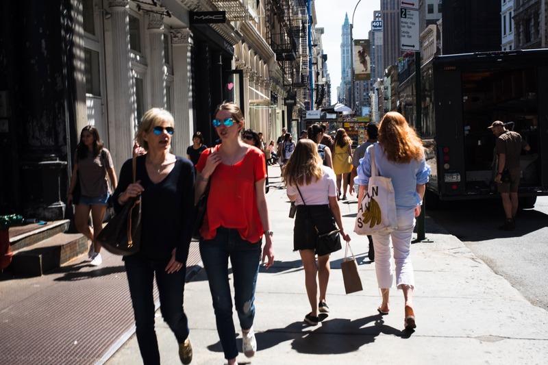 City Stroll on a Sunny Day