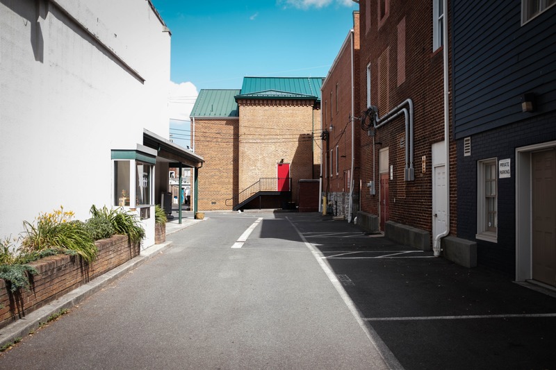 Urban Alleyway Serenity