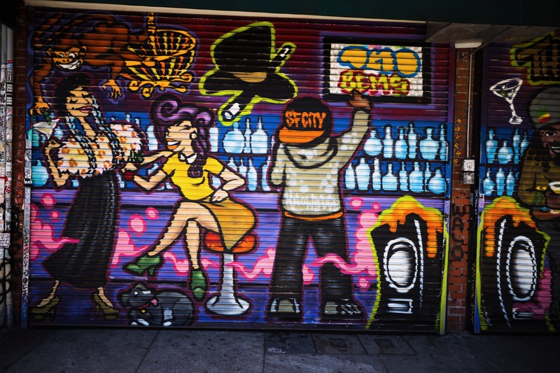 Vibrant Urban Nightlife