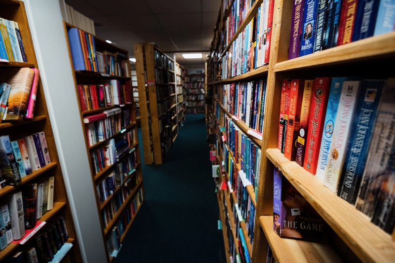 Library Aisle Serenity