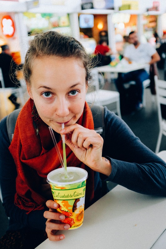 Sipping Joy in a Vibrant Space