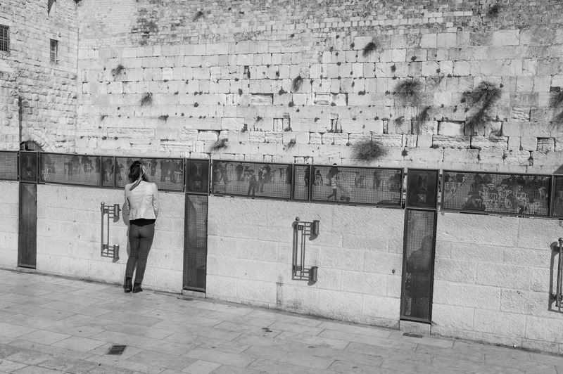 Solitude at the Western Wall