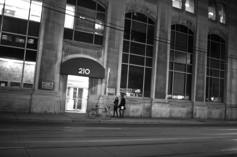 Nighttime Urban Encounter