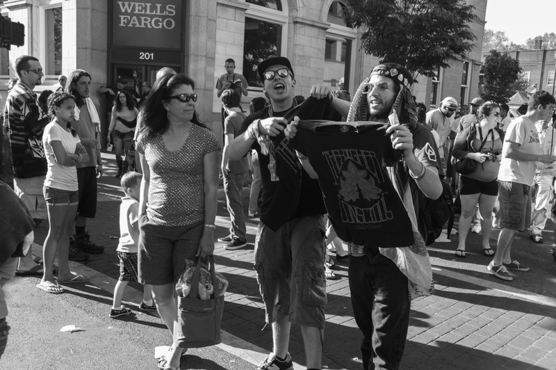 Joyful Urban Encounter