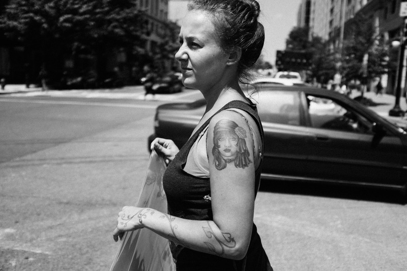 Urban Portrait in Monochrome