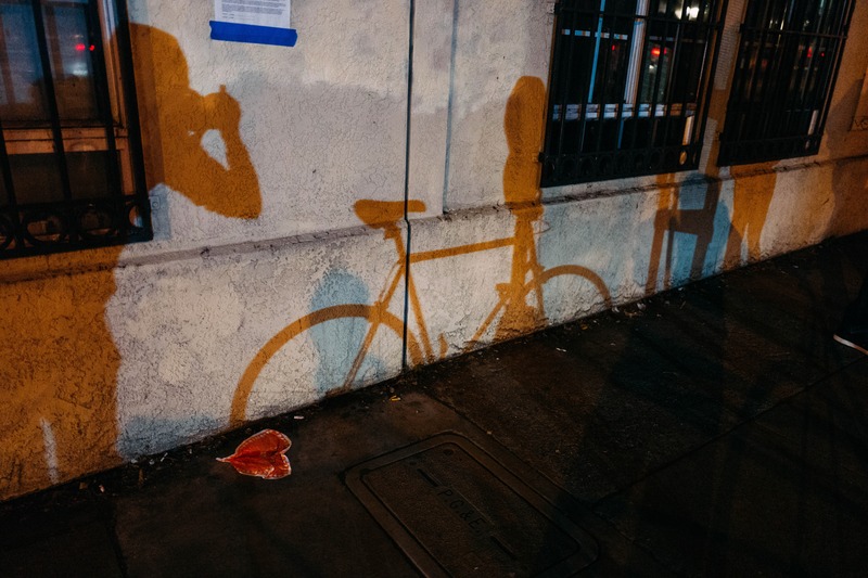 Urban Shadows at Night