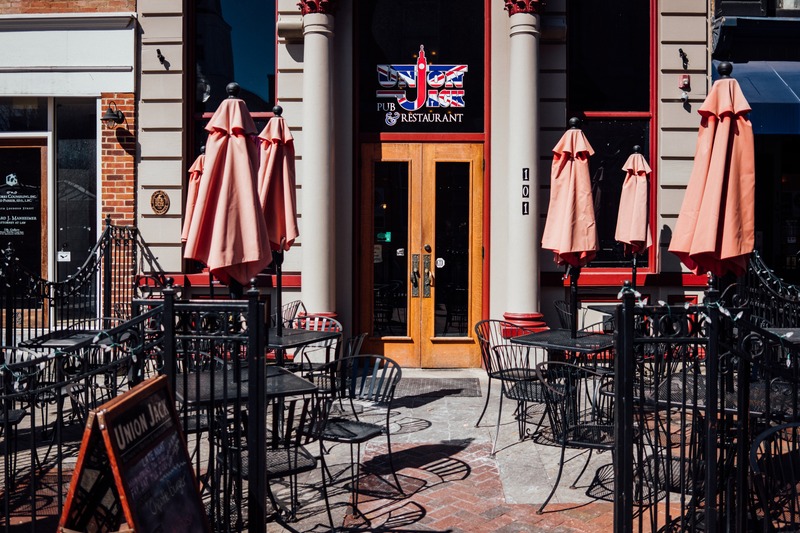Charming Pub Entrance